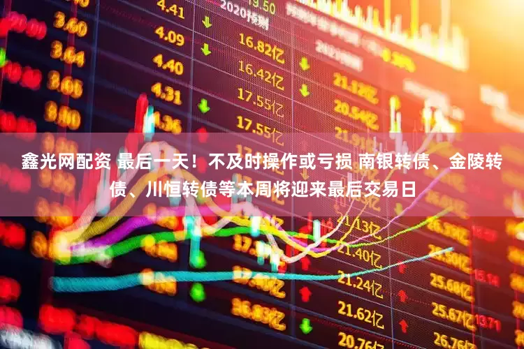 鑫光网配资 最后一天！不及时操作或亏损 南银转债、金陵转债、川恒转债等本周将迎来最后交易日